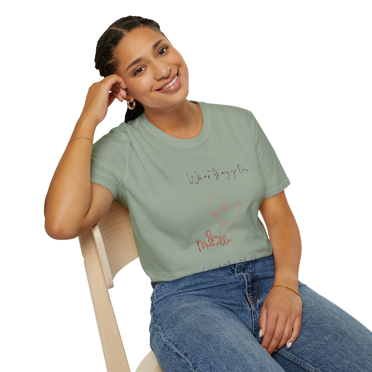 Be Michelle- Motivational Unisex Softstyle T-Shirt